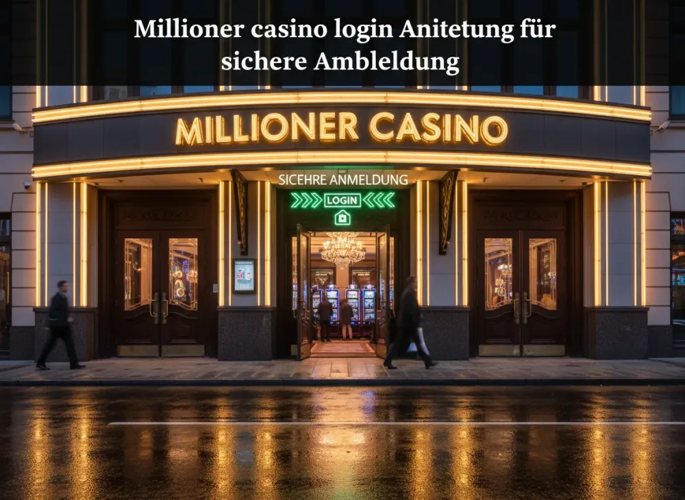 Millioner casino login Anleitung für sichere Anmeldung